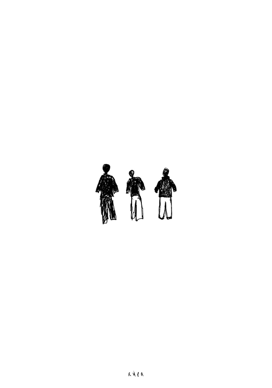 Three men